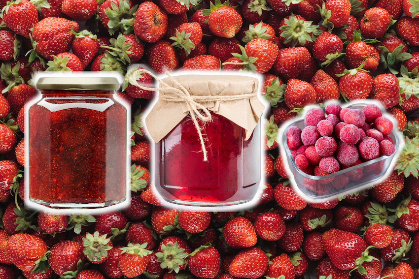 Tipy ako spracovať a uskladniť jahody